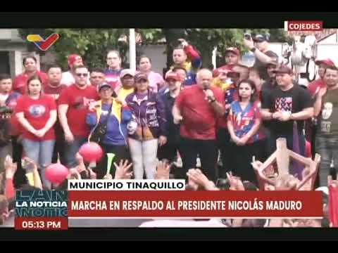 Diosdado Cabello en acto de campaña en Tinaquillo, estado Cojedes, 21 junio 2024