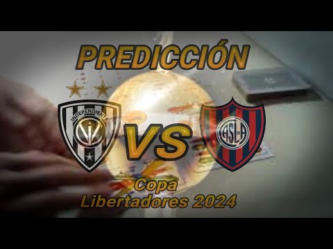 PREDICCIÓN IND. DEL VALLE vs SAN LORENZO Por la Copa Libertadore 2024