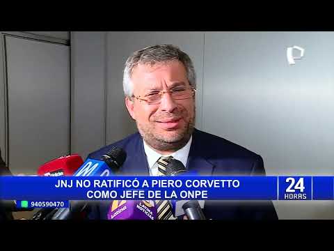 JNJ: Piero Corvetto no logró los votos requeridos para ser ratificado como titular de la ONPE