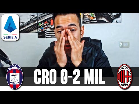OTTIMO TEST SENZA IBRA! LE ULTIME SU REBIC | Crotone-Milan 0-2 Serie A