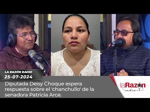 Diputada Deisy Choque espera respuesta sobre el 'chanchullo' de la senadora Patricia Arce.