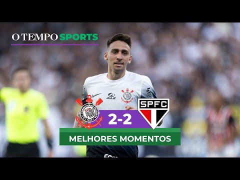 CORINTHIANS 2 X 2 SÃO PAULO - Veja os melhores momentos do jogo