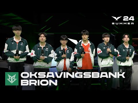 OKSavingsBank BRION 인터뷰 | NS vs. BRO | 08.18 | 2024 LCK 서머 스플릿