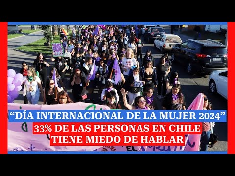 33% de las personas en Chile tiene miedo de hablar y defender la igualdad de derechos de las mujeres