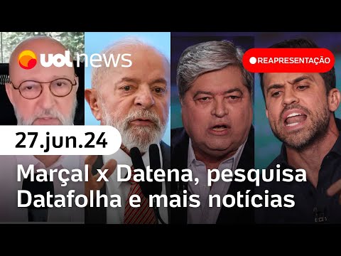 Marçal processa Datena; Bolsa Família é usado em apostas e mais notícias | Reapresentação UOL News