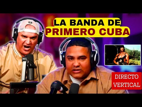 Integrantes intrigantes de PRIMERO CUBA junto a Esteban y Kchivo  Canel colapsando