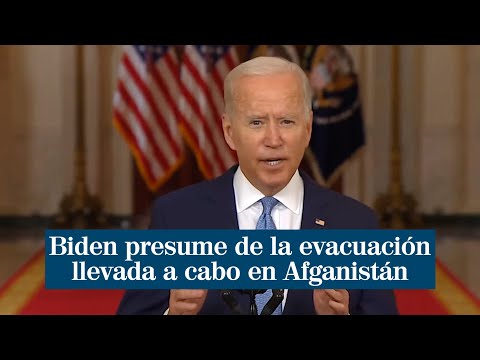 Biden presume de la evacuación en Afganistán: Ningún país ha hecho nada parecido en la historia