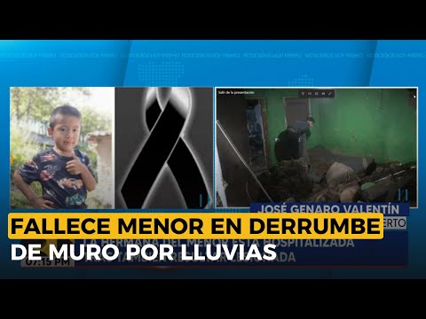 Velan a menor que falleció en derrumbe de muro por lluvias