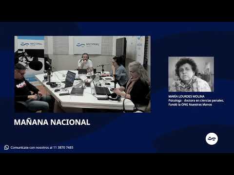 Entrevista a María Lourdes Molina, Psicologa y doctora en ciencias penales. Fundó la ONG Nuestras Ma