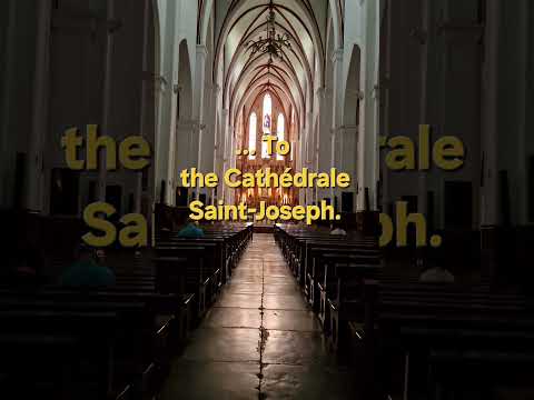 Where could I go but... to the Cathédrale Saint-Joseph, Hanoï. #musique #church #gospel #Vietnam