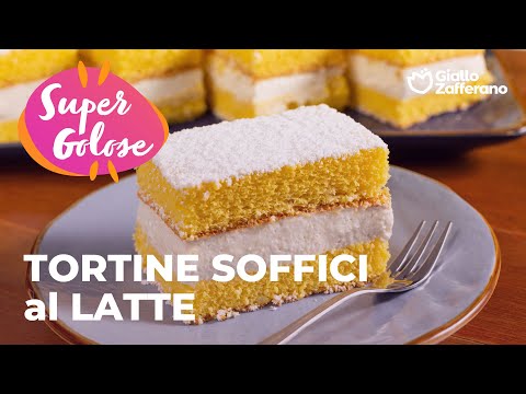 TORTINE SOFFICI al LATTE - MERENDA SEMPLICE e GOLOSISSIMA 😍🔥💛