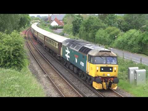 47712 & 47593 working 'The Dorset Coast Statesman', seen near Weymouth and Wool (15/06/24)