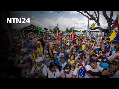 Éxodo venezolano esperanzado en Edmundo González y María Corina Machado para regresar al país