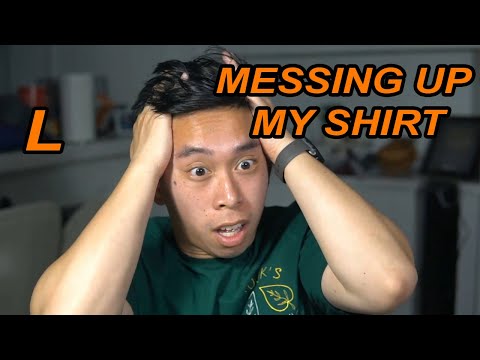 I messed up my t-shirt