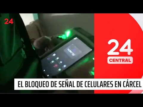 Así se bloqueará la señal de los celulares en la cárcel | 24 Horas TVN Chile