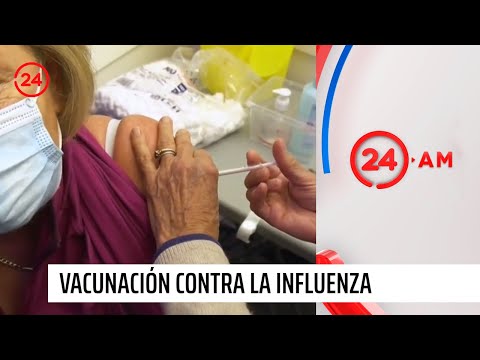 Inició la vacunación contra la influenza en grupos prioritarios | 24 Horas TVN Chile