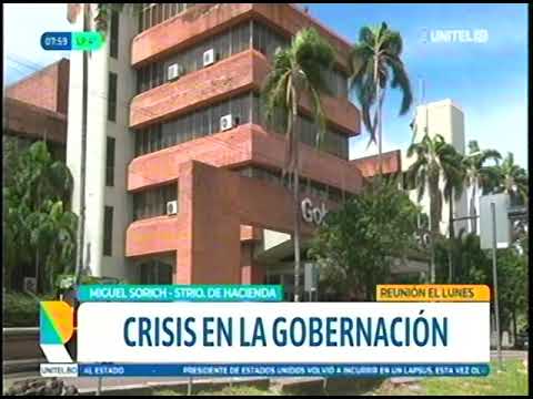 19072024 MIGUEL SORICH CRISIS ECONÓMICA EN LA GOBERNACIÓN UNITEL