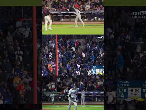 Shohei #Postseason homers are electric from every angle ⚡️