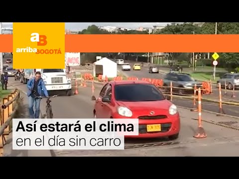 Día sin carro en Bogotá: Pronostican tiempo seco y lluvias ocasionales | CityTv