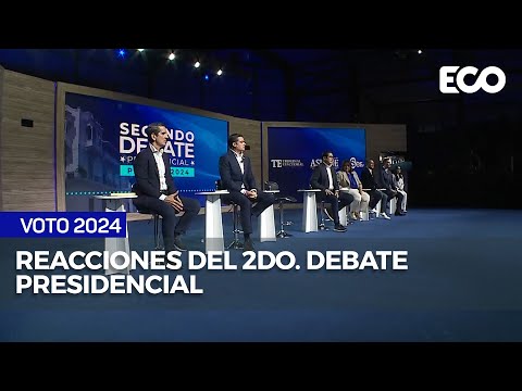 Candidatos presidenciales asistieron más preparados a segundo debate | #EcoNews