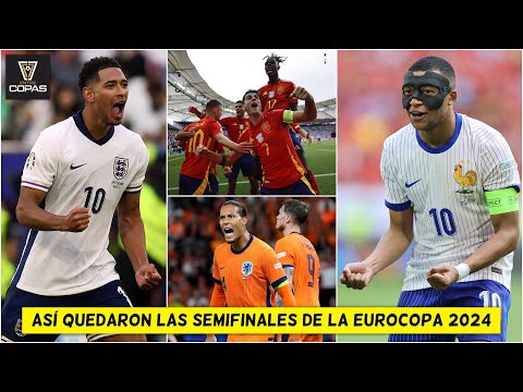 DUELOS ÉPICOS en SEMIFINALES de EUROCOPA. ESPAÑA, FRANCIA, INGLATERRA y PAÍSES BAJOS | Entre Copas