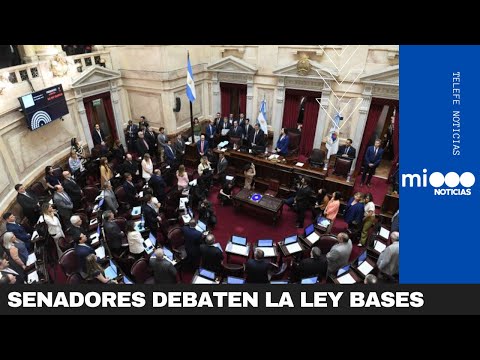 EN VIVO: El SENADO debate la LEY BASES - #TelefeNoticias