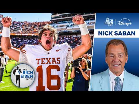 ESPN’s Nick Saban Talks CFP Landscape &amp; Early Heisman Hopefuls | The Rich Eisen Show