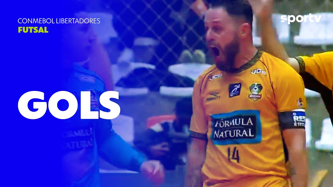 SOROCABA 6 X 0 NACIONAL | GOLS | CONMEBOL LIBERTADORES DE FUTSAL | sportv