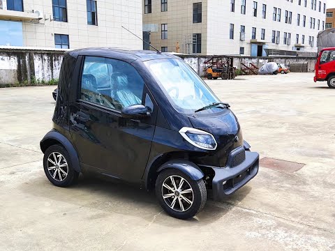 EEC L6e &L7e electric mini cabin car 2 seaters 2 doors electric vehicle for passenger