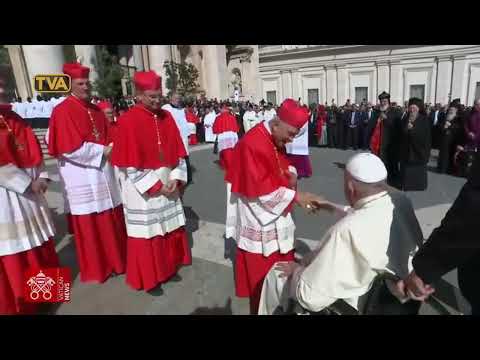 Consistorio Público Ordinario presidido por el Papa Francisco, sábado 30 de septiembre de 2023.