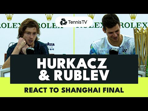 Hubert Hurkacz & Andrey Rublev React To Dramatic Shanghai Final 🗣