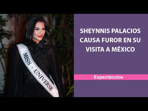 Sheynnis Palacios causa furor en su visita a México