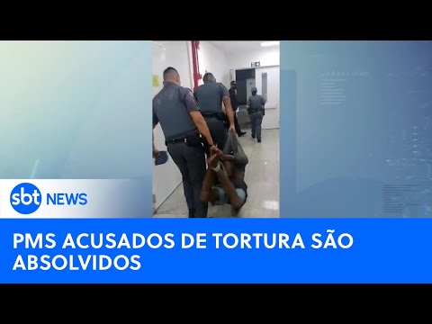 Justiça absolve PMs acusados de tortura por amarrar homem durante prisão | #SBTNewsnaTV (20/09/24)