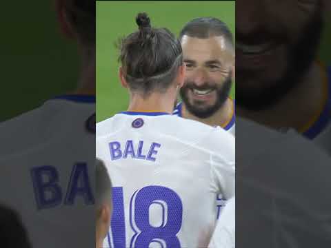 GOL DEL REAL MADRID. Gareth Bale pone el 1-0 vs Levante con asistencia de Karim Benzema | #Shorts