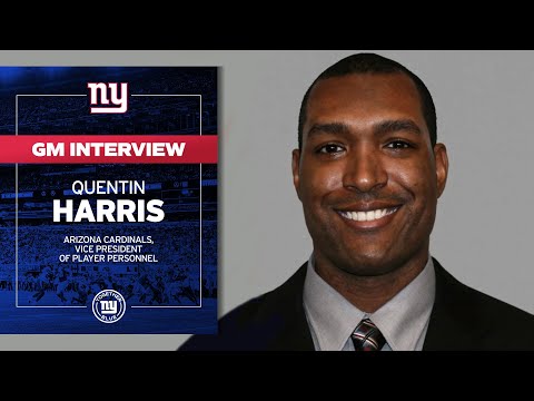 Giants Interview Cardinals    Quentin Harris for General Manager video clip 