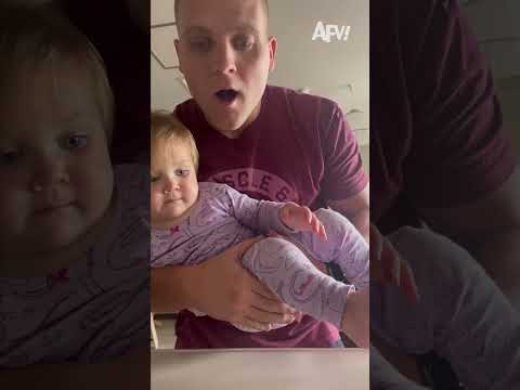 Surprise, and surprise number 2 ๐
#afv #kidssay #funnyvideos #shorts