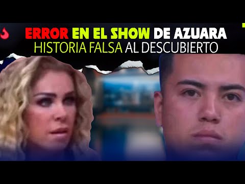 ¡Error Garrafal en el Show de Rocío Sánchez Azuara! Historia Falsa al Descubierto