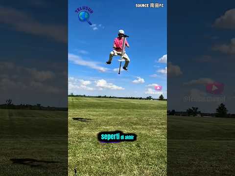 Pogo stick,  Alat Lompat Canggih yang Bisa Bikin Kamu Melayang Tinggi di Udara! 😍✨#shorts #Edukasi