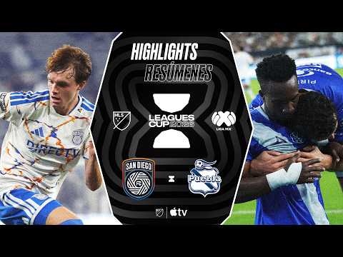 San Diego FC vs. Club Puebla | Leagues Cup | Full Match Highlights