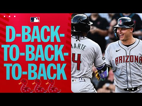 D-BACK-TO-BACK-TO-BACK! The D-backs WENT OFF to open their series vs. the Pirates! (Full inning)