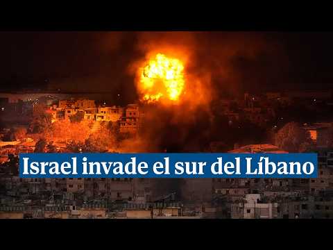 Israel invade el sur del Líbano en una incursión terrestre limitada