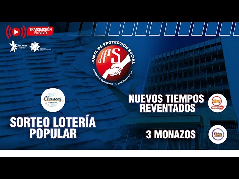 Sorteo Lotería Popular #6630, Nuevos Tiempos Reventados #18950 y 3 Monazos #1376. 19-11-2021 / JPS