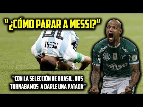 ¿CÓMO PARAR A MESSI , PUES NOS TURNÁBAMOS A DARLE PATADAS · FELIPE MELO EN UNA ENTREVISTA