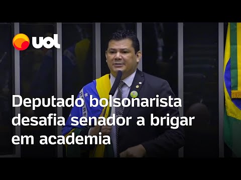 Deputado bolsonarista chama senador para porrada após briga em aeroporto: 'Qualquer academia'