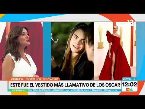 Colombiano analiza looks de los mejores y peores vestidos de los Oscar. Tu Día, Canal 13