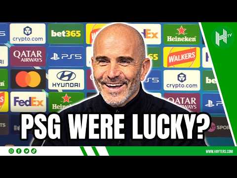 Enrique told me PSG were LUCKY! | Enzo Maresca | Man City 2-4 PSG