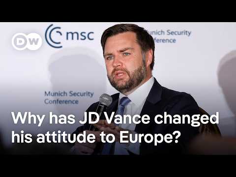 Why JD Vance is now criticising Russia and saying Europe and US are united | DW News
