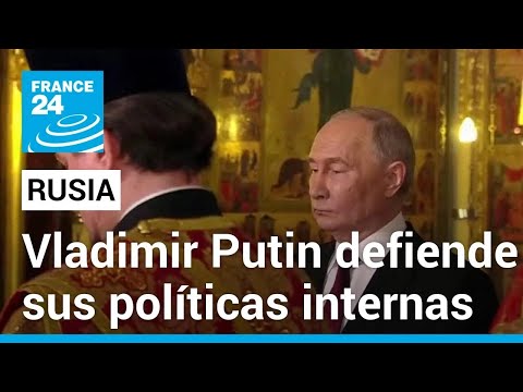 Rusia: Vladimir Putin defiende un nuevo orden mundial en su toma de posesión