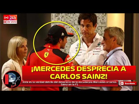 Esta es la verdad detrás del desprecio de la escudería Mercedes a Carlos Sainz en la F1