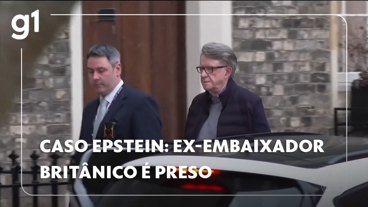 Peter Mandelson, ex-embaixador britânico investigado no caso Epstein, é preso